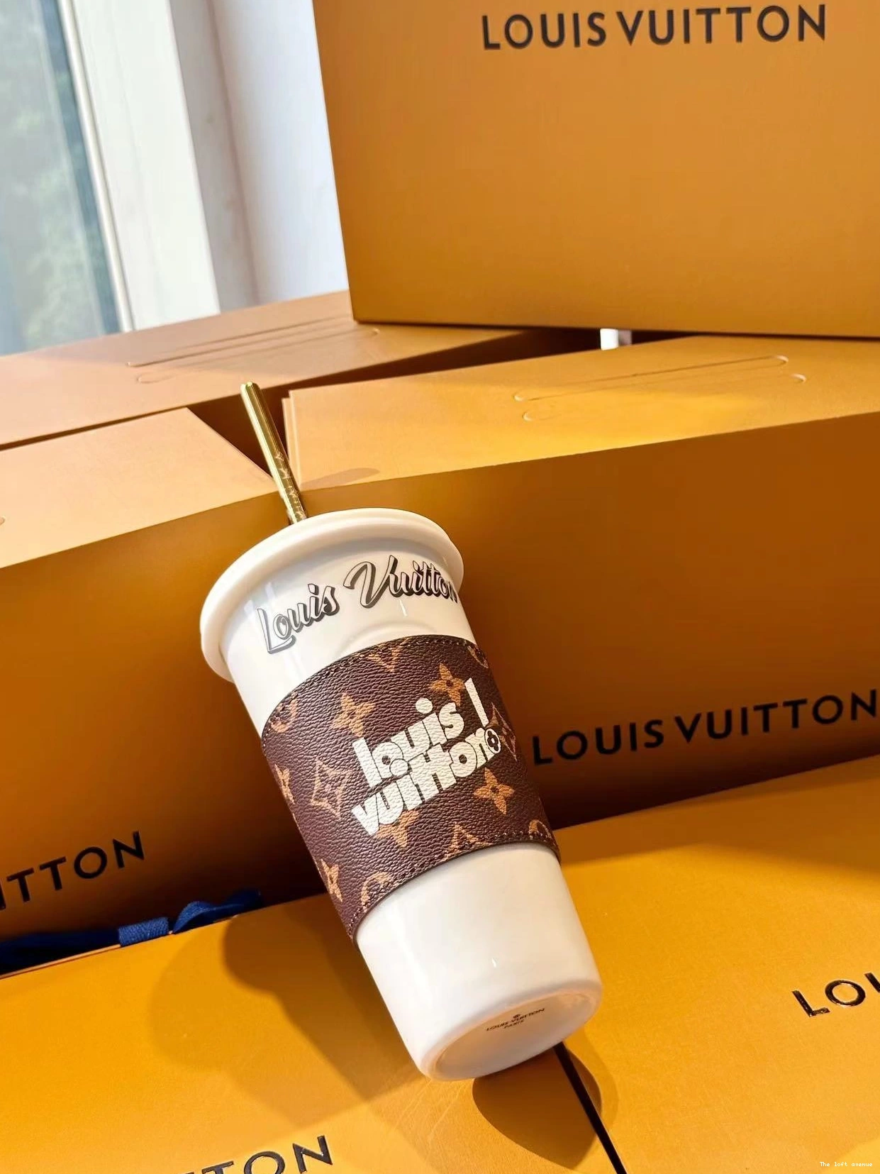 STRAW LOUIS CUSTOM AND CUP 0808